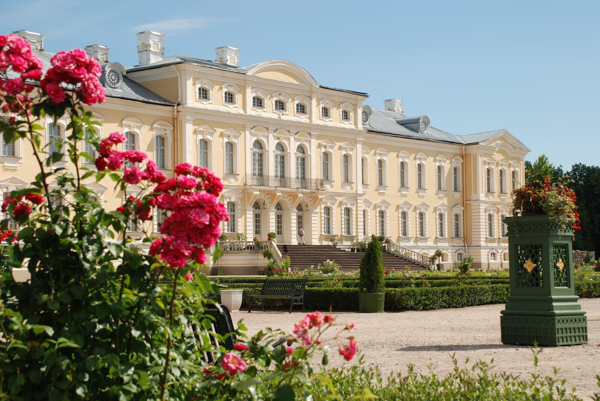 Rundāle slotts barocka rosenträdgårdar, Lettland